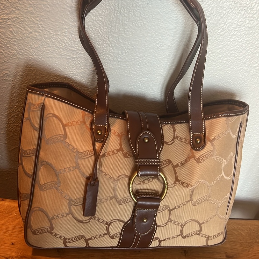 Chaps Ralph Lauren vintage purse equestrian style